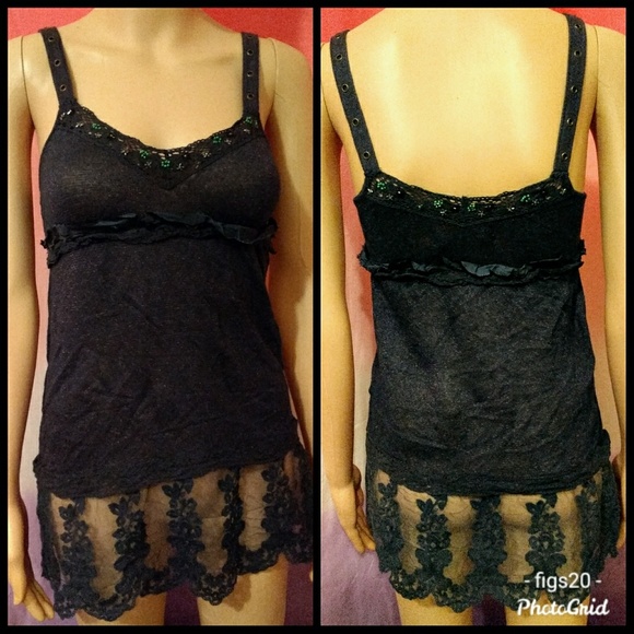 Free People Tops - Free People Copper Mesh Top